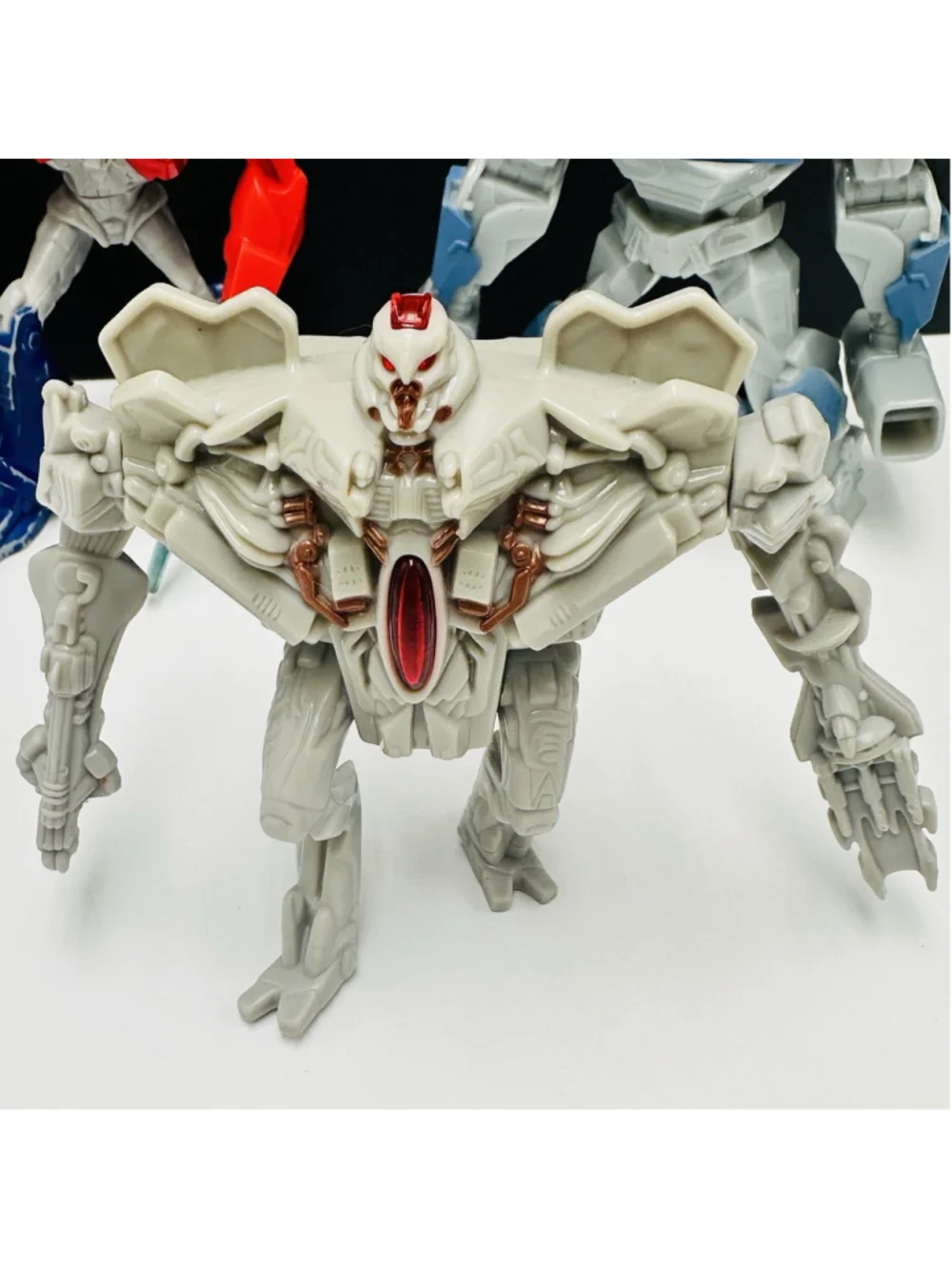 TRANSFORMERS McDonald's 2010 Optimus Prime Starscream Bumblebee Breakdown Set